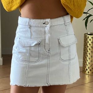 Zara denim skirt M